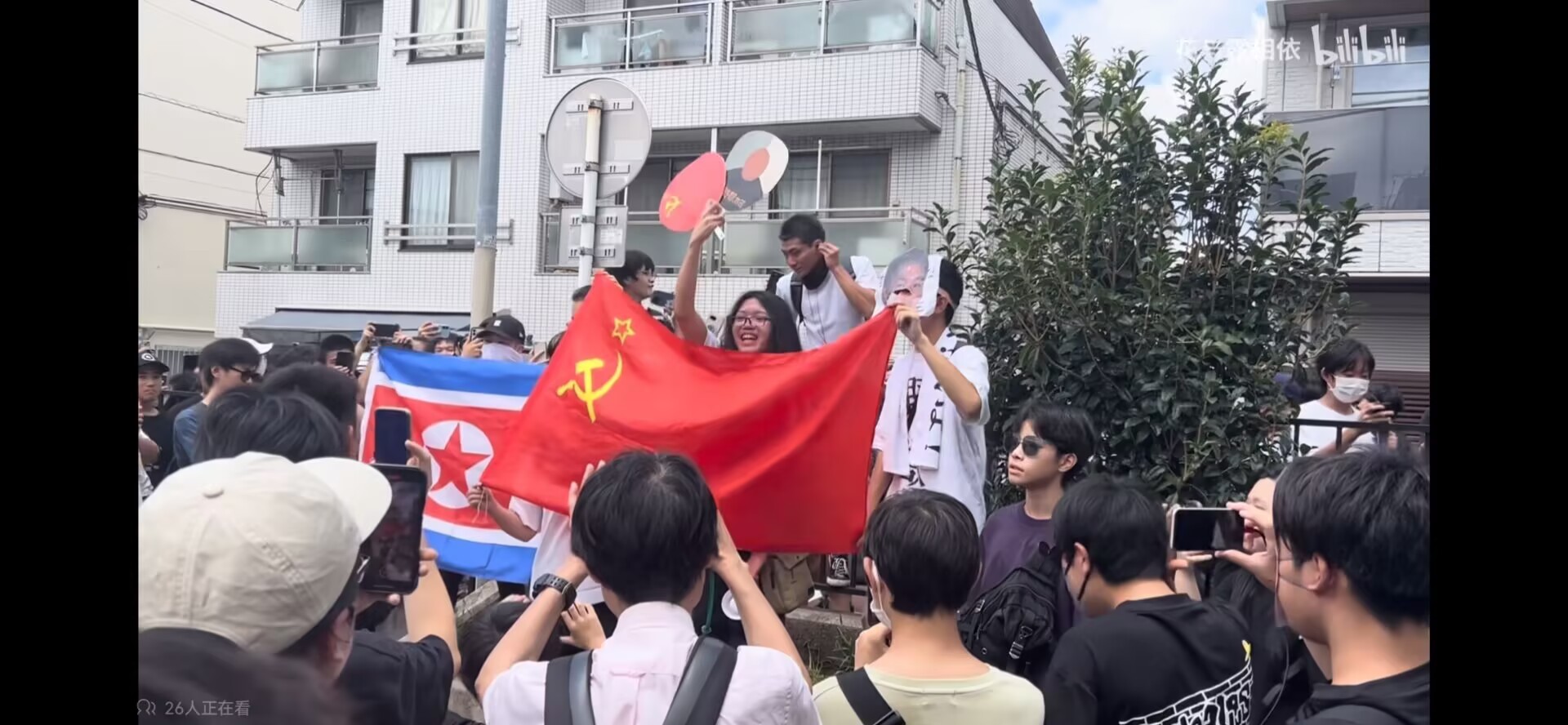 请问这是什么事件：A.在日朝联集会B.日本赤军新生代的社会运动C.日本民间的反军