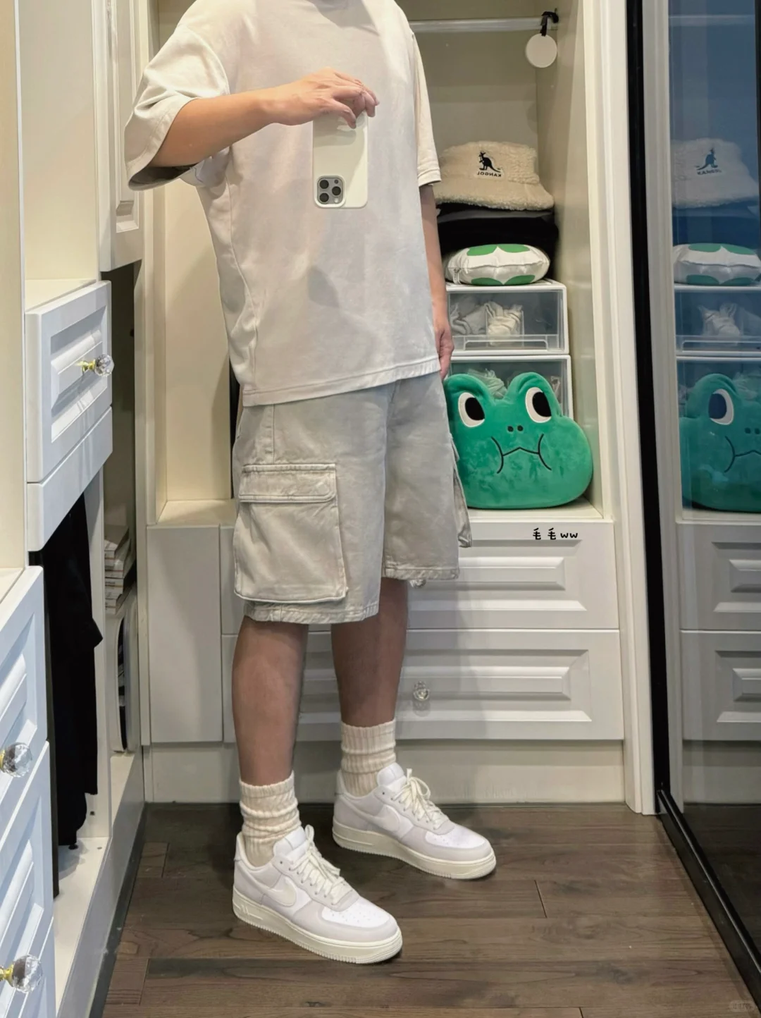 工装短裤｜低饱和穿搭