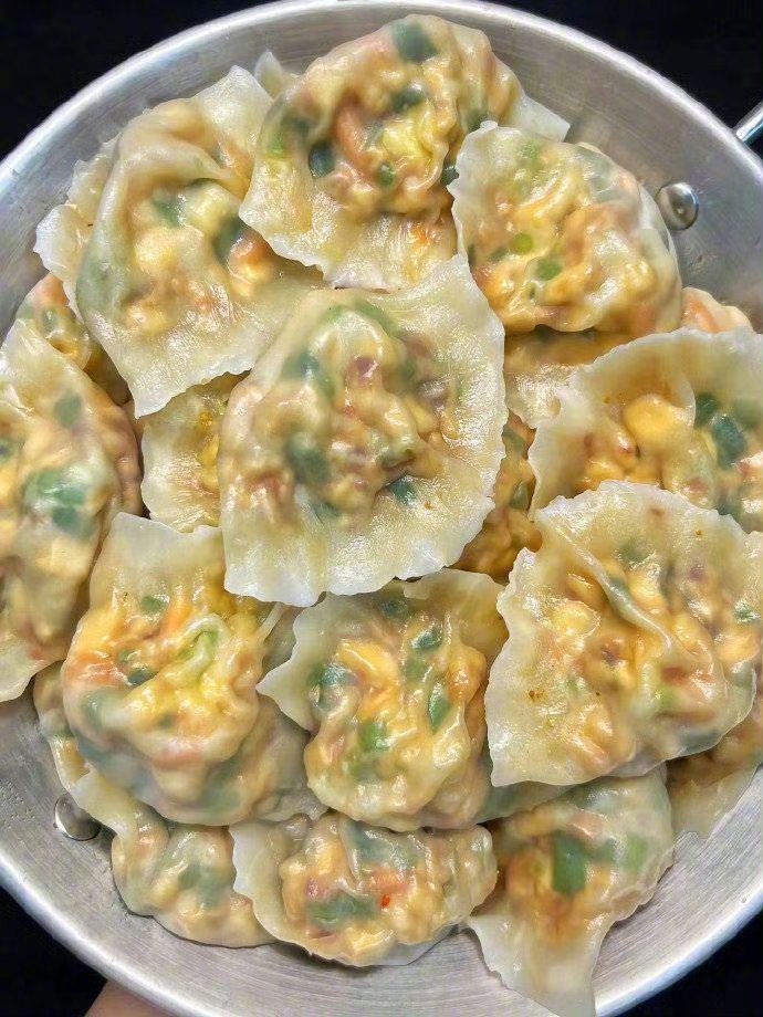 家人们…真想让你尝尝这个饺子！韭菜豆腐饺子！ ​​​