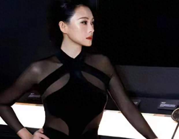章子怡穿黑纱透视裙秀曼妙身姿 美貌养眼