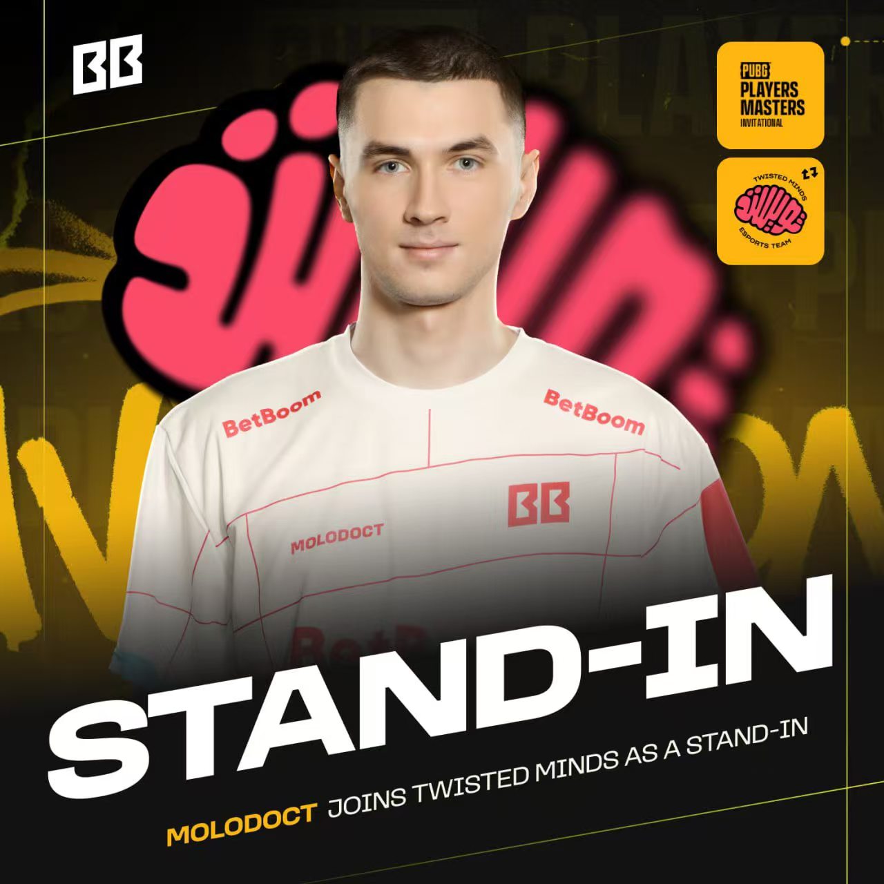 BB战队社媒官宣：Molodoct临时租借TM征战PPMI