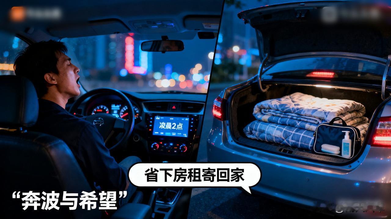 深夜跑网约车的大哥，后备箱里总放着被子

半夜打车回家，和司机大哥闲聊。他说跑完