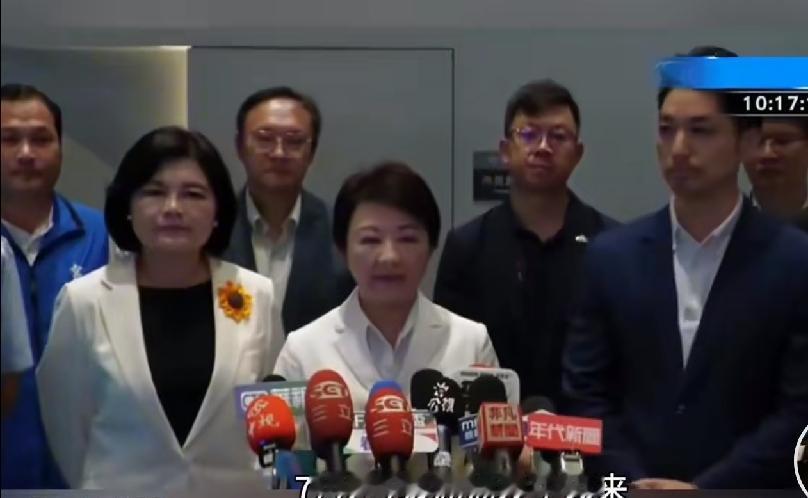 反毒油有决心，反“台独”敢不敢同样硬？

卢秀燕今天（7月19日）率领蓝营县市长