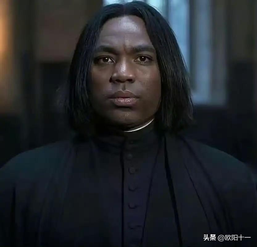 半夜刷到哈利波特电视剧版的预告片，差点笑死。

网友吐槽黑人版的斯内普教授，然后
