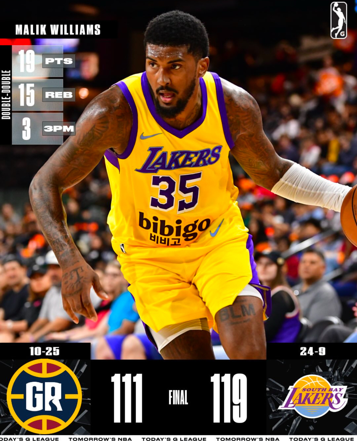 广厦队接近签下前NBA中锋马利克·威廉姆斯坏了，这个球员我真看过有点强的cba