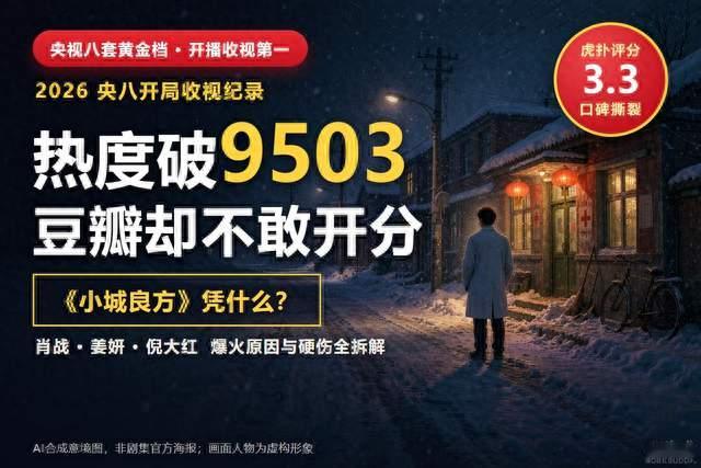 肖战新剧收视破2，豆瓣5天不敢开分：赢了客厅输了键盘