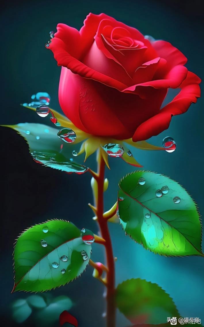 玫瑰不带刺，美中不足。