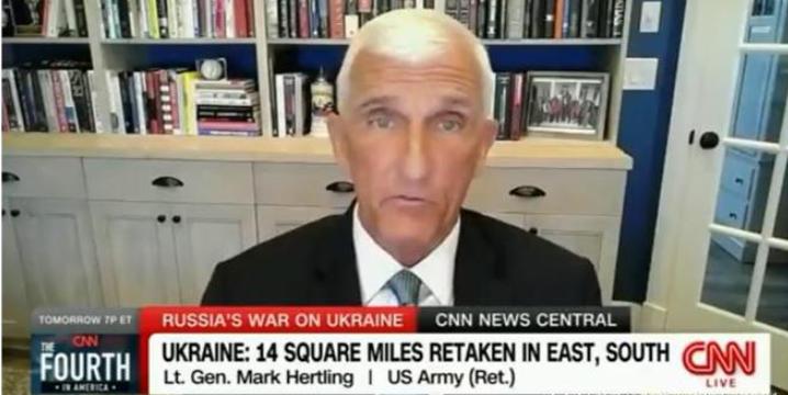 关于乌军反攻慢，前美国驻欧洲陆军司令马克·赫特林中将驳斥这个说法:对于那些说乌克