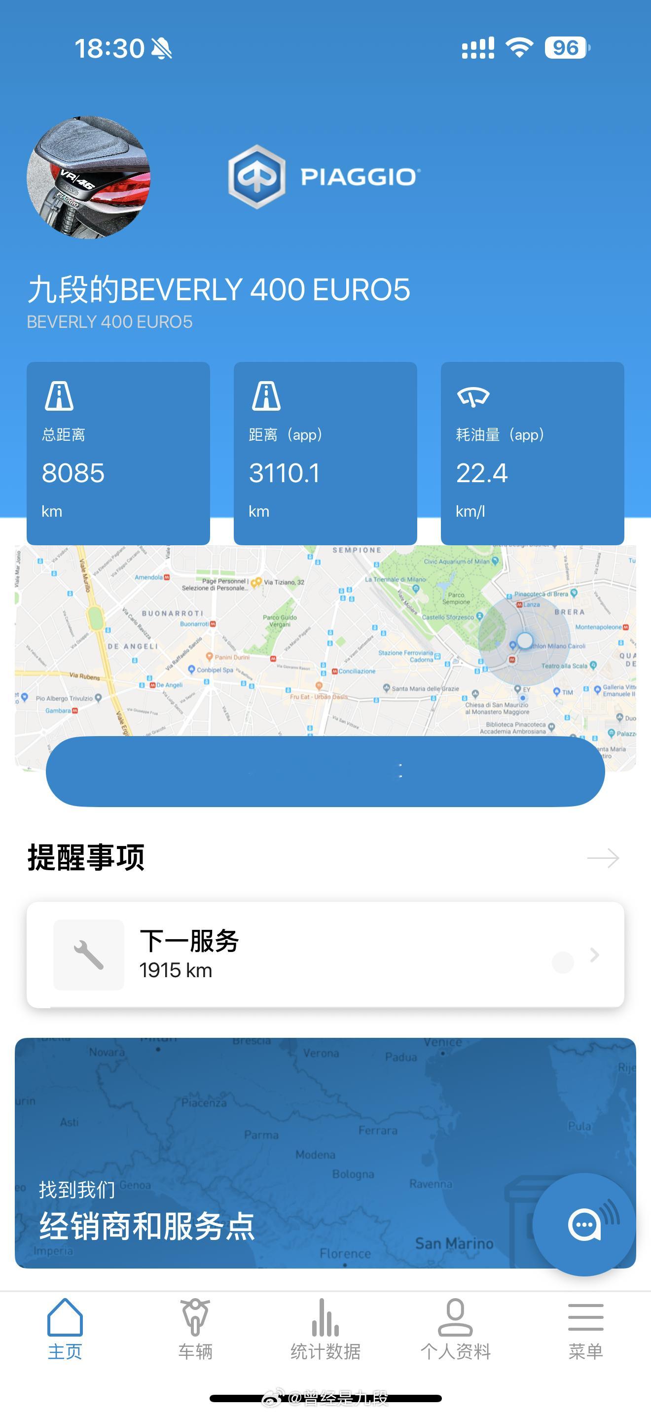 好久没有骑我的意大利🇮🇹原装踏板子了，还是一如既往的运动呢嗯嗯[坏笑]摩托车