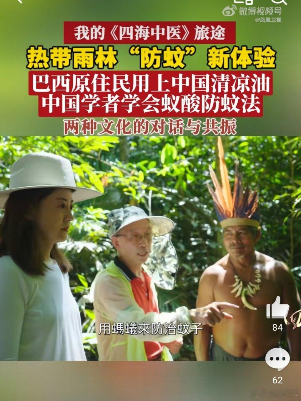 巴西原住民用蚁酸防蚊是什么操作一边是亚马逊雨林里世代相传的法子，把蚂蚁碾碎涂在身