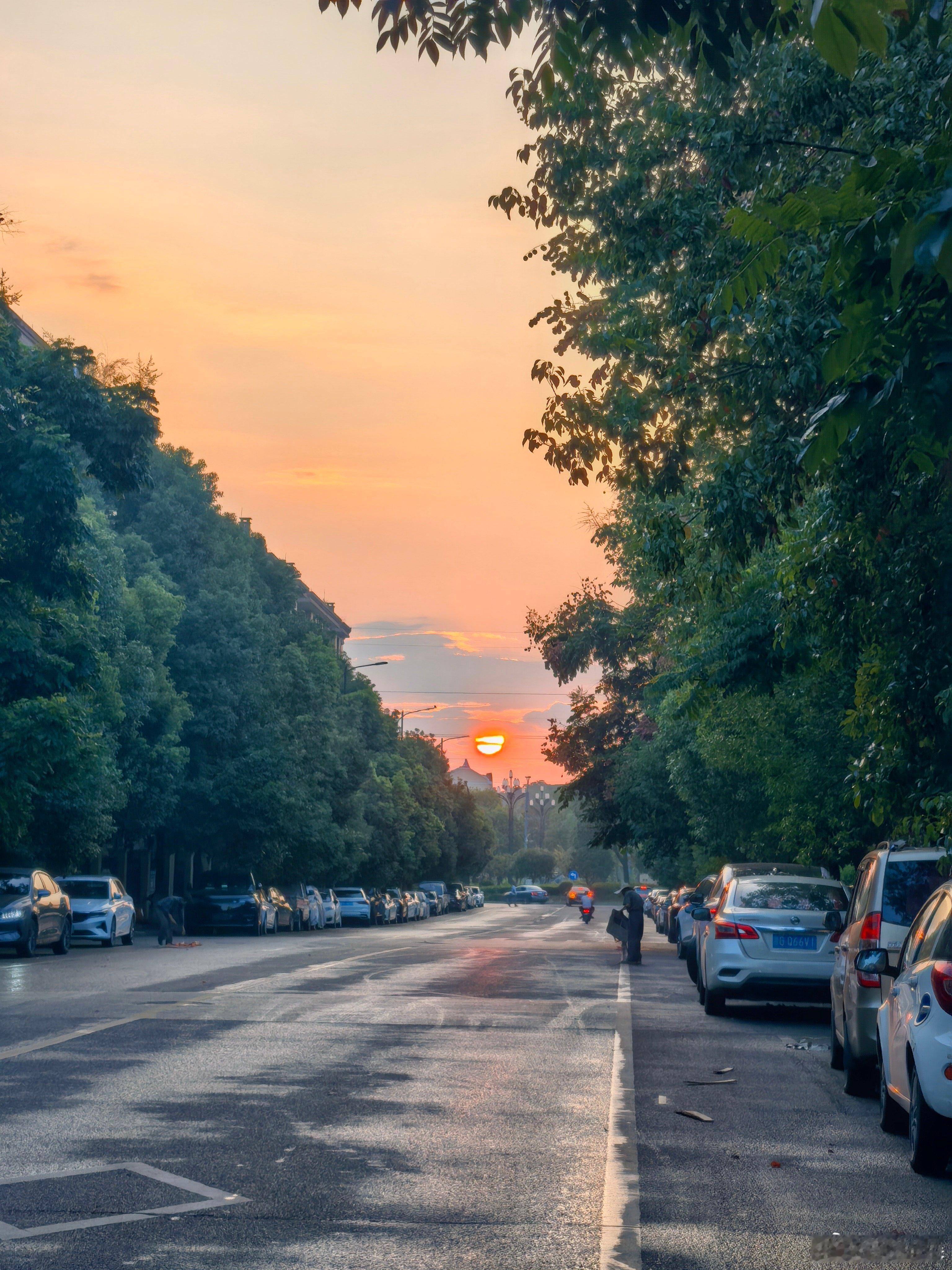衢州的夕阳  ​​​