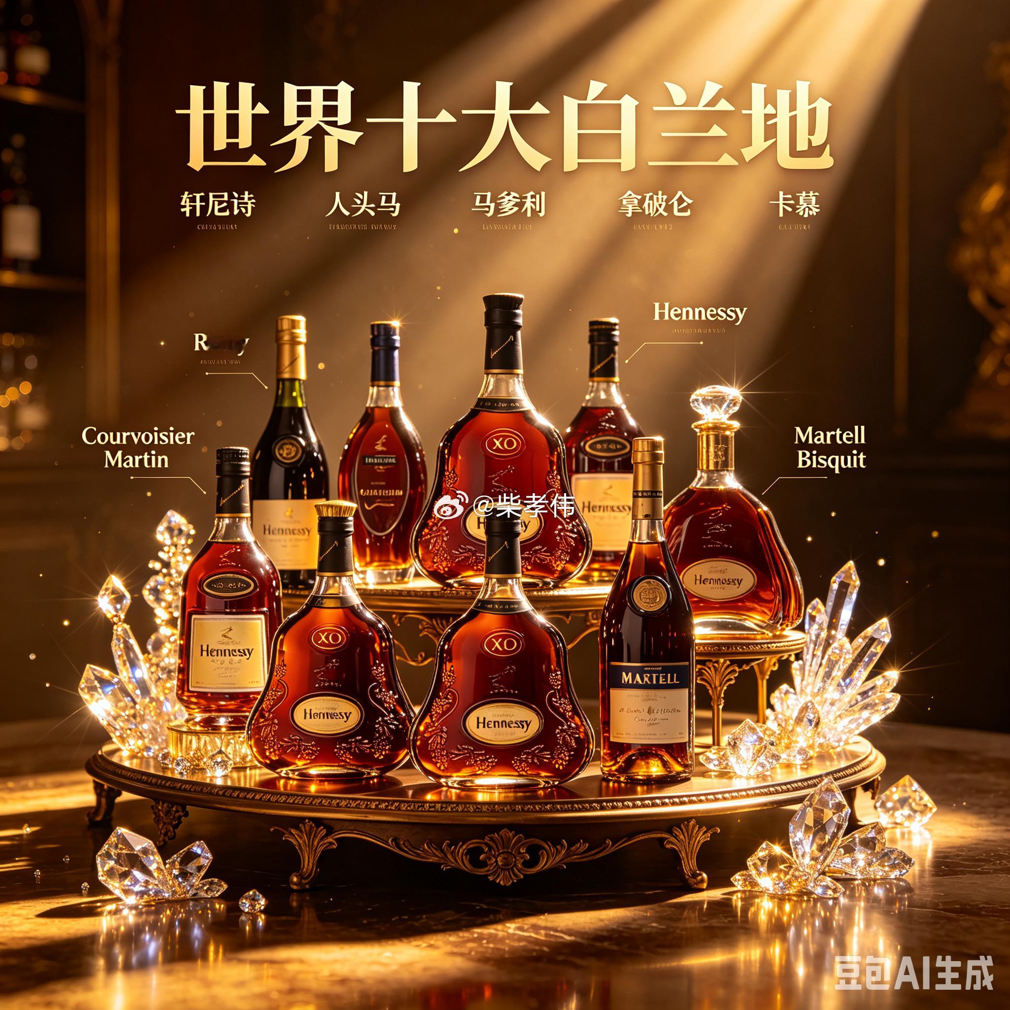 行业公司研究顶级股权企业家 世界十大白兰地白兰地是葡萄酒蒸馏后经橡木桶陈酿的烈酒