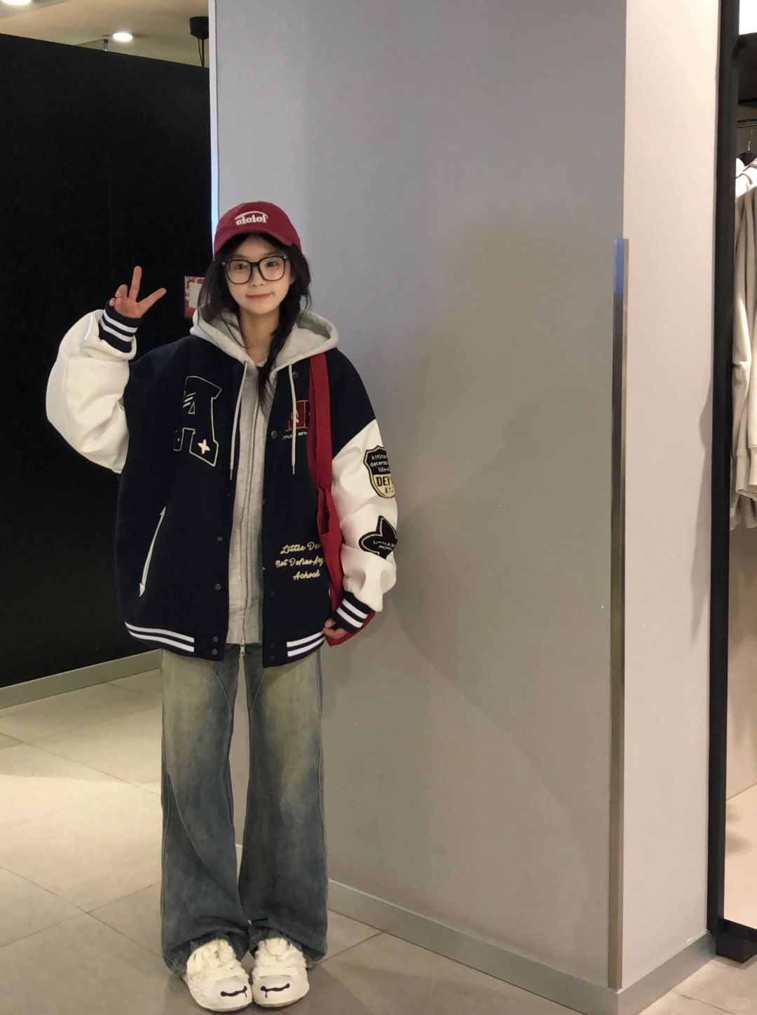 早春的第一件棒球服！好好看！🔒住啦！！！