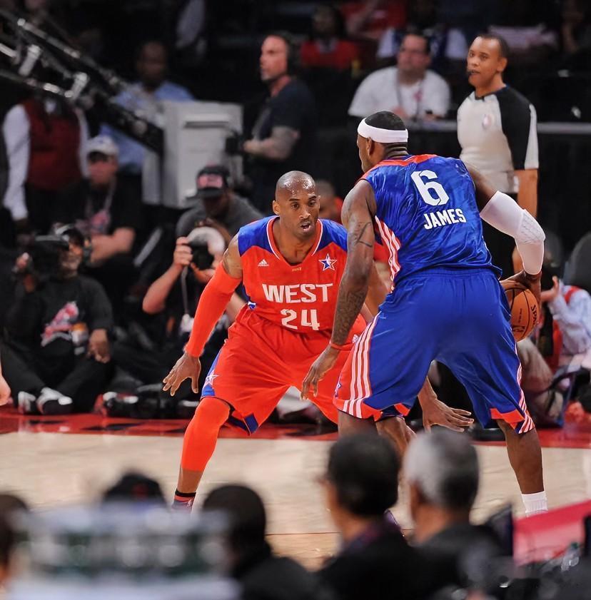 NBA全明星首发次数排行：


1️⃣ 詹姆斯　21 次首发　生涯共入选 21 