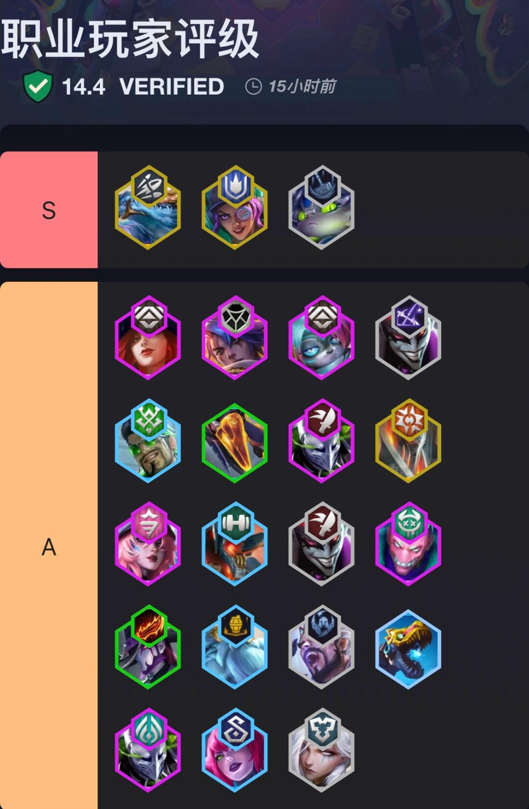 多位王者推荐！版本最强三套s级阵容！