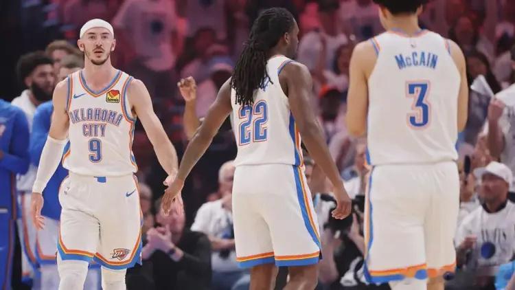 NBA 雷霆vs马刺g5 普雷斯蒂的普不是普通的，应该是离谱的谱。这雷霆，真的离