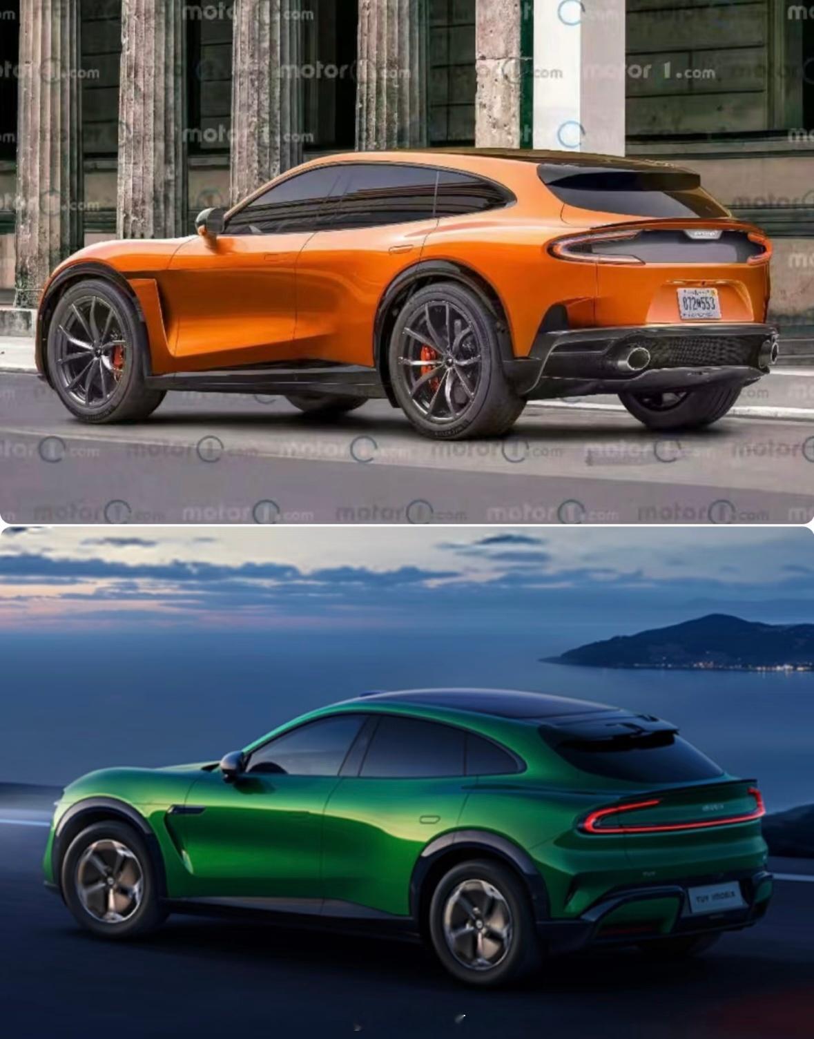 迈凯伦首款SUV对比小米YU7，除了一些小细节不一样，整体相似度也太高了吧！！！