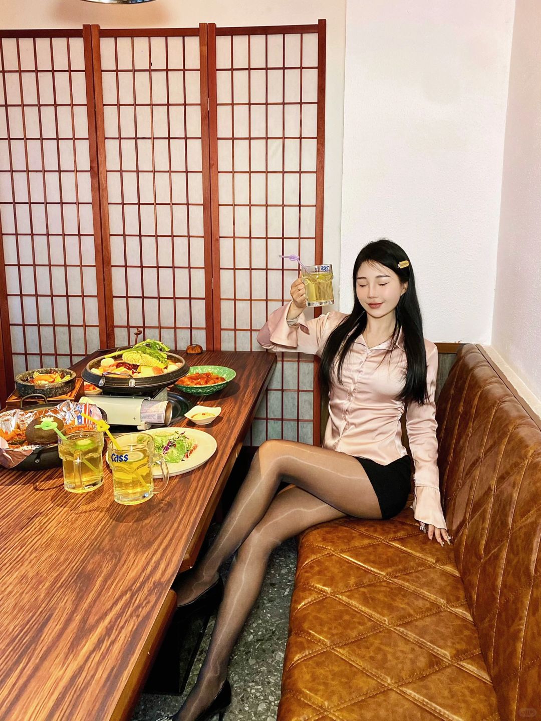 韩剧里走出来的店！大口吃肉
