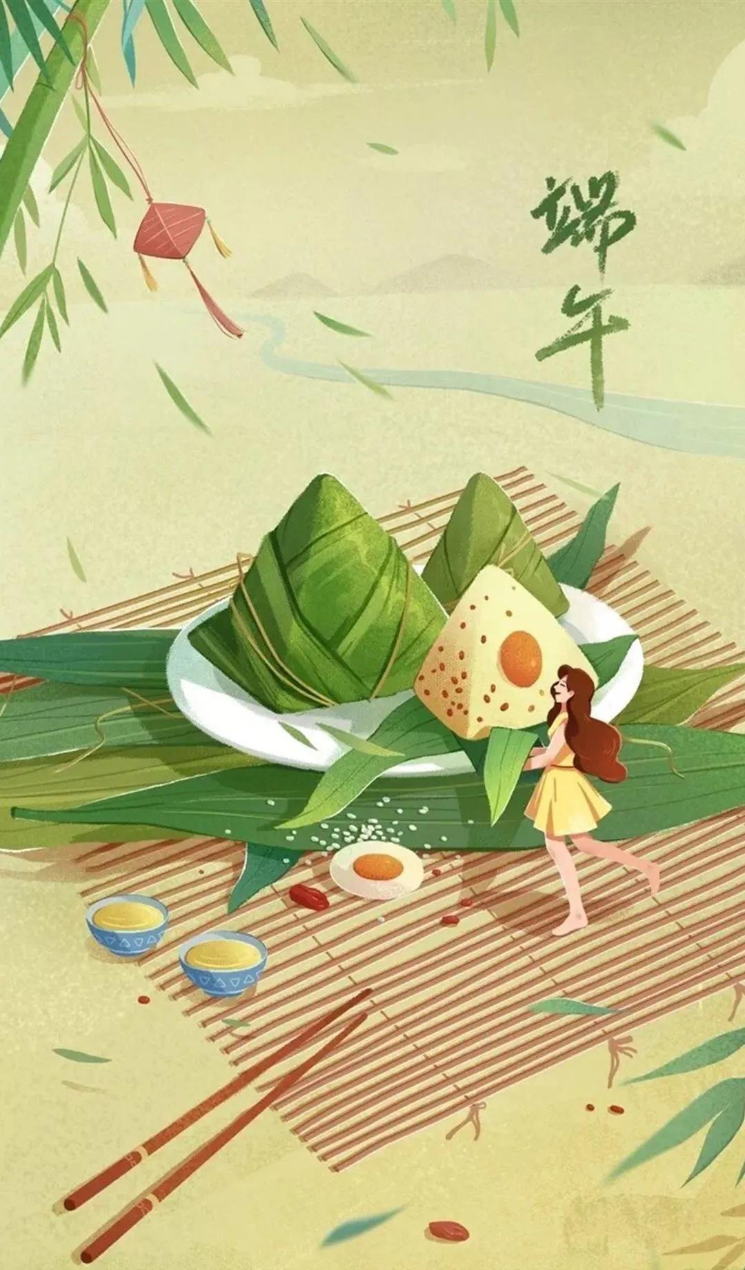 【原创作品】
七律•端午新咏
      文/张和平
 碧艾斜簪古意深，彩丝缠玉