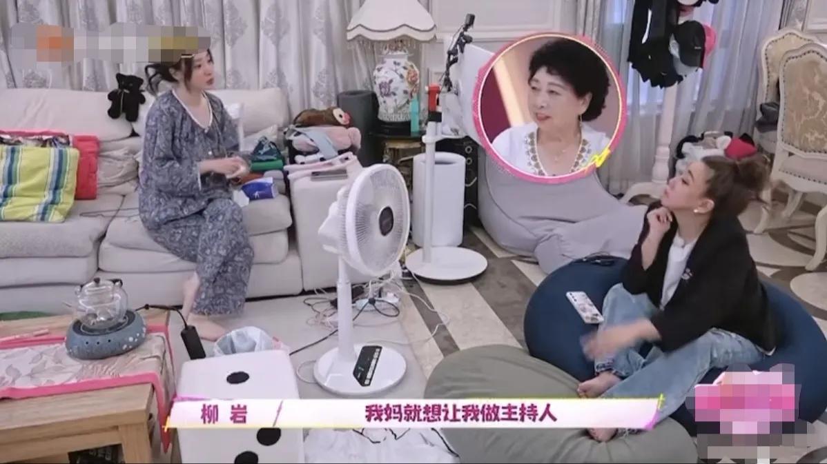 柳岩：“我妈就想让我做主持人，她觉得是稳定的职业，固定的露脸，然后没有那么复杂，