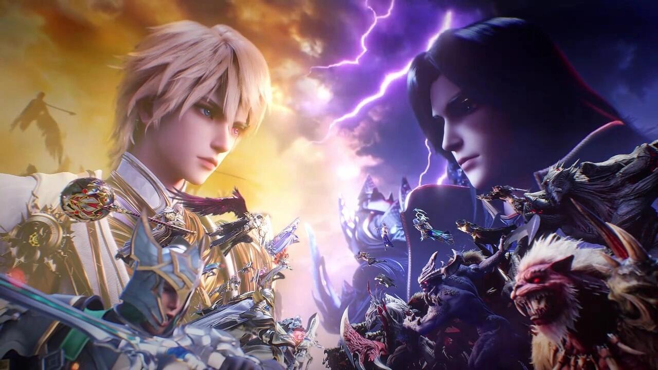 神印王座人魔大决战等这集等疯了！人魔终局之战撞上龙皓晨枫秀的神明对决，十地九天灭