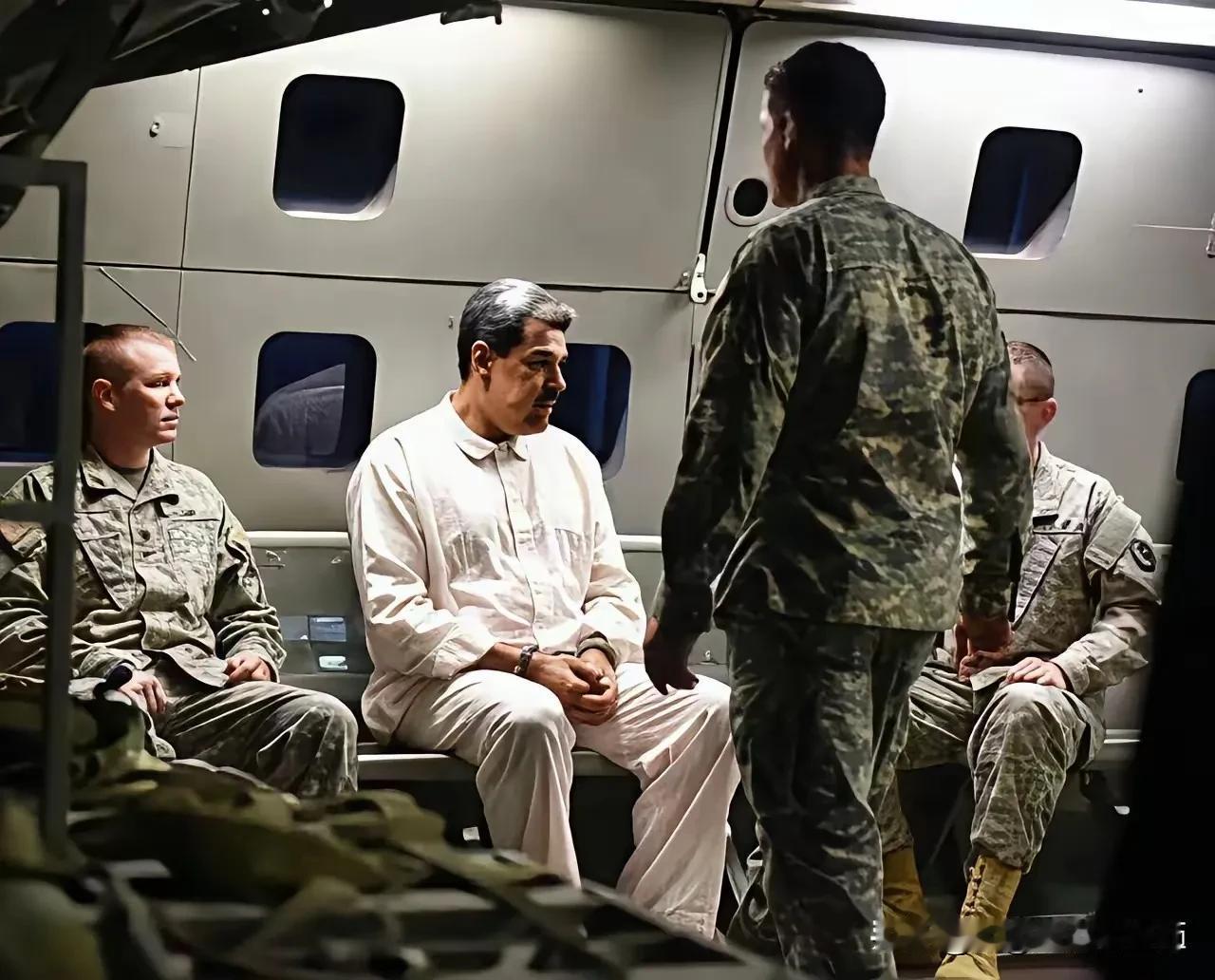 川普真的没有按正规常理出牌的可能和打算。
川普在社媒发布了马杜罗被抓到美国航母上