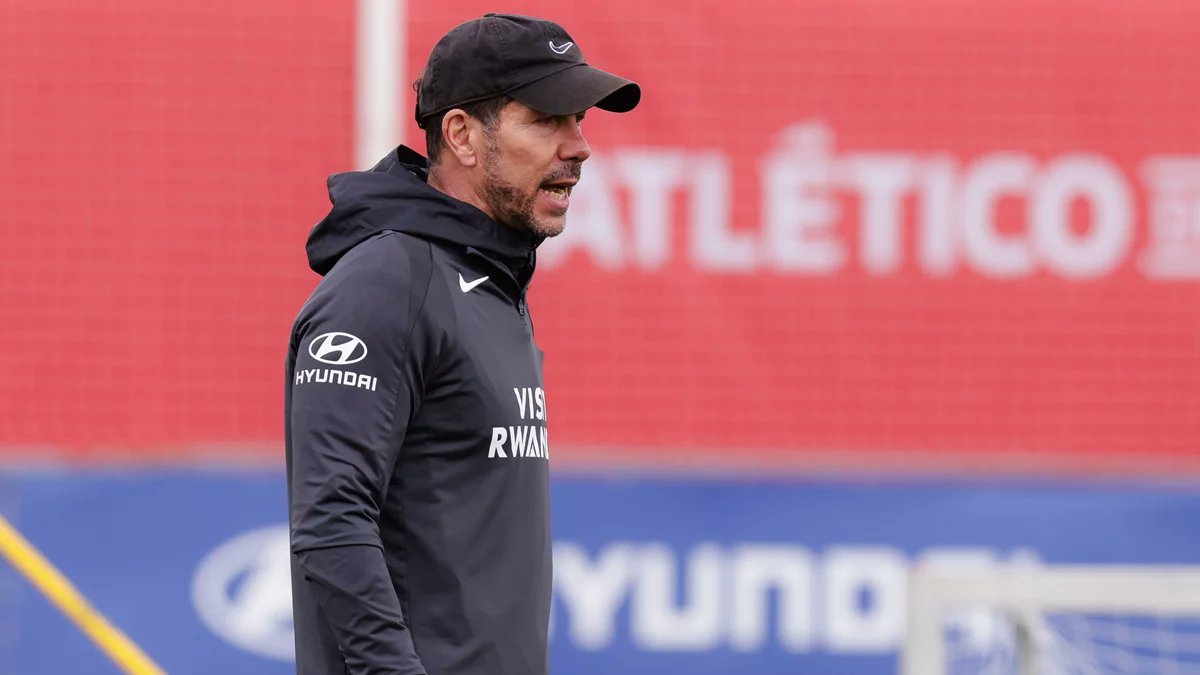 马卡报：西蒙尼今天在训练中激励他的球员们。 “让我们向进球发起冲击——让我们进球