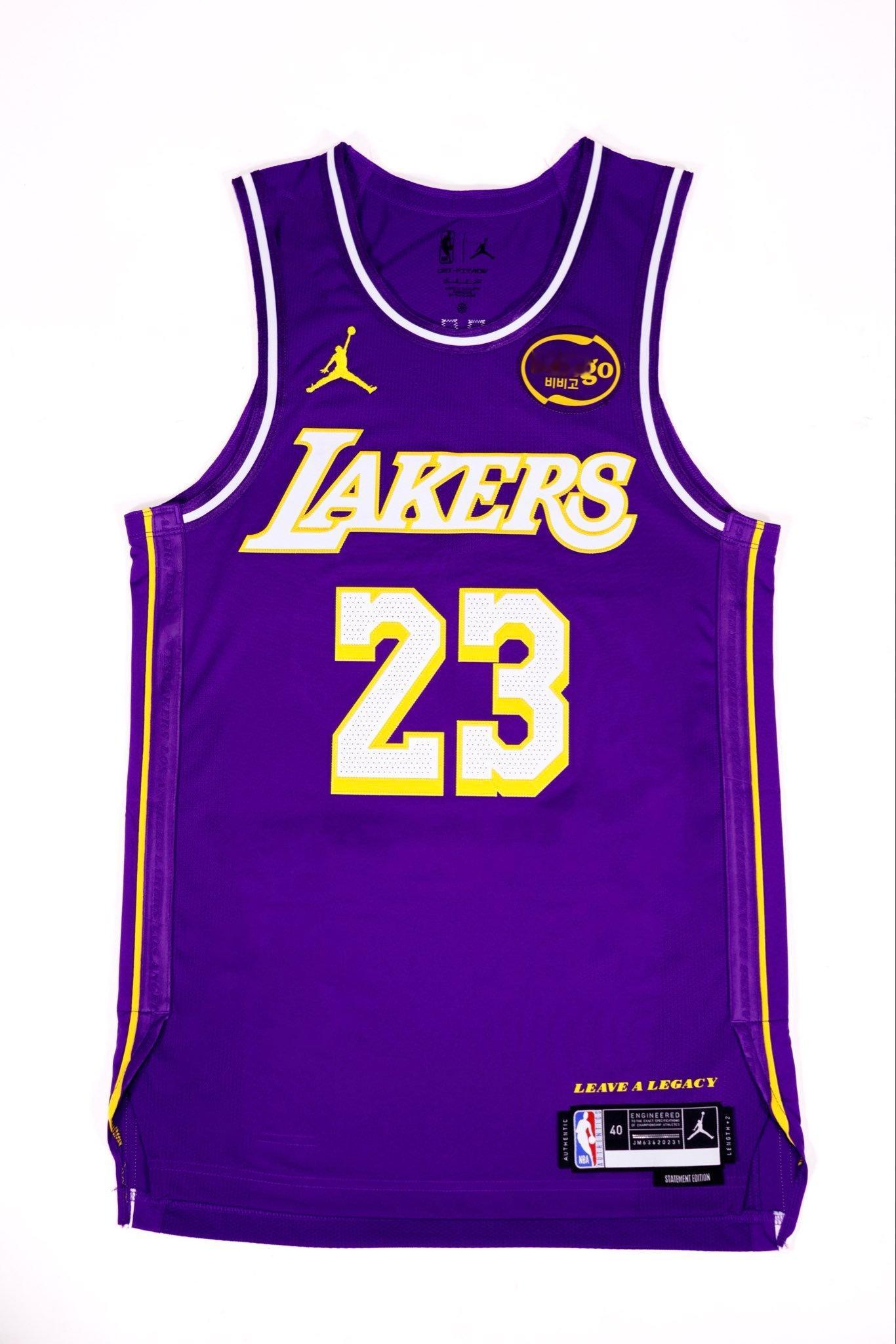 球衣挺好看湖人国度 ​​​