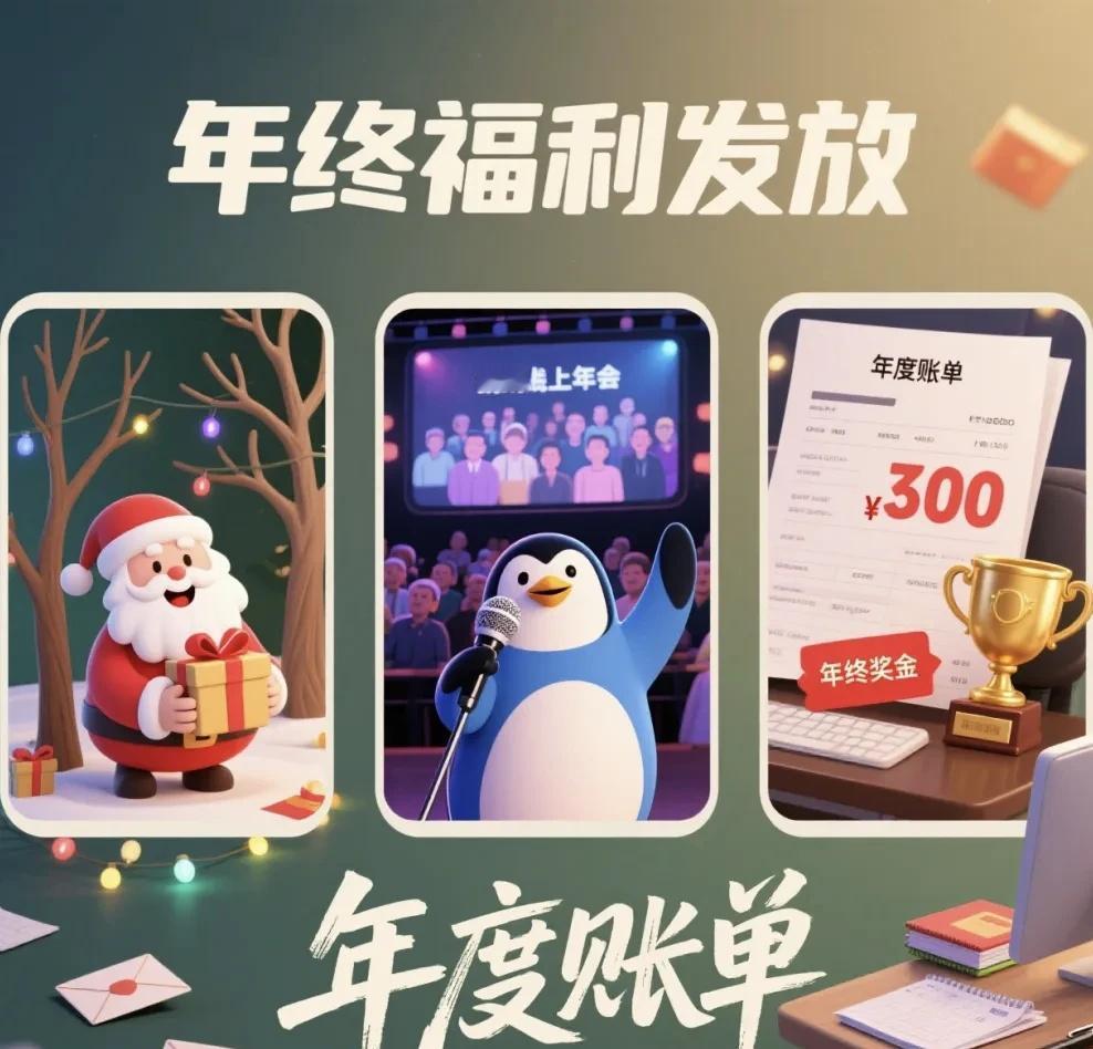 网警提醒：节日期间“年终福利发放”“年会邀请”“年度账单”？小心陷阱！
除夕已过