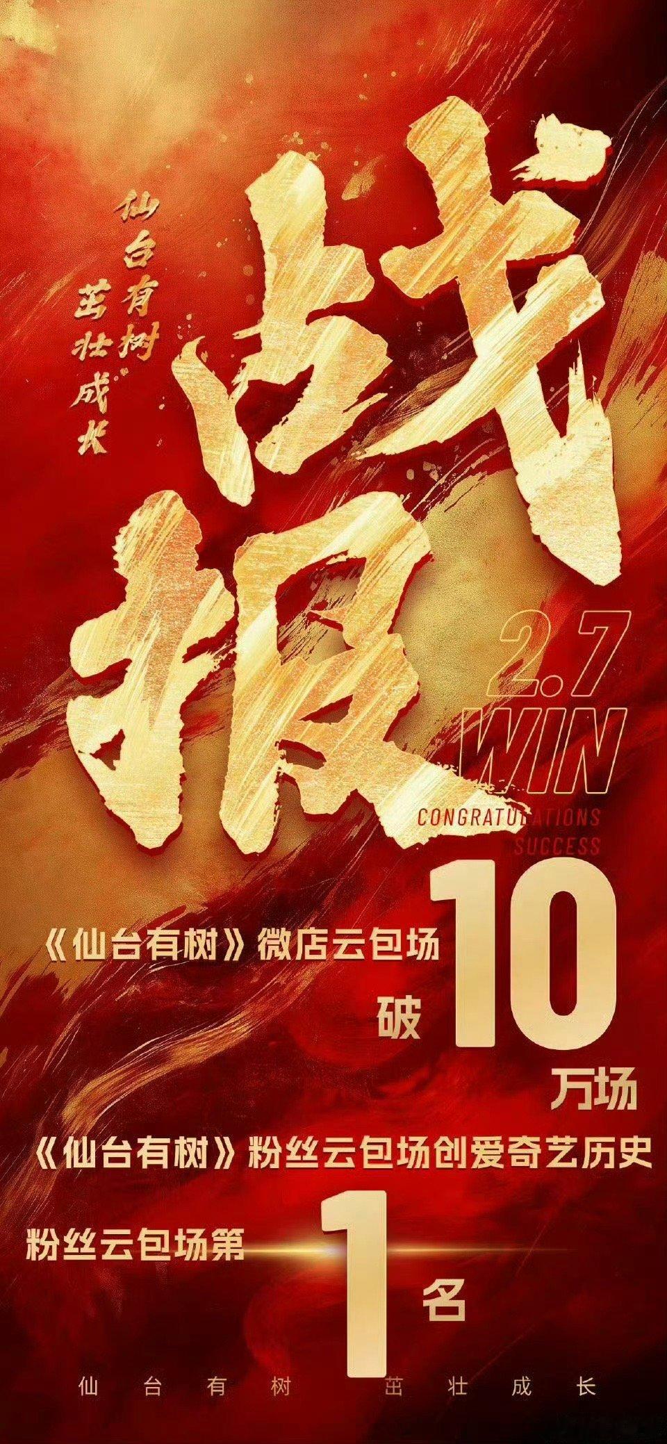 邓为[超话]  邓为粉丝包场破10万场 [鼓掌][鼓掌]邓为粉丝包场创爱奇艺历史