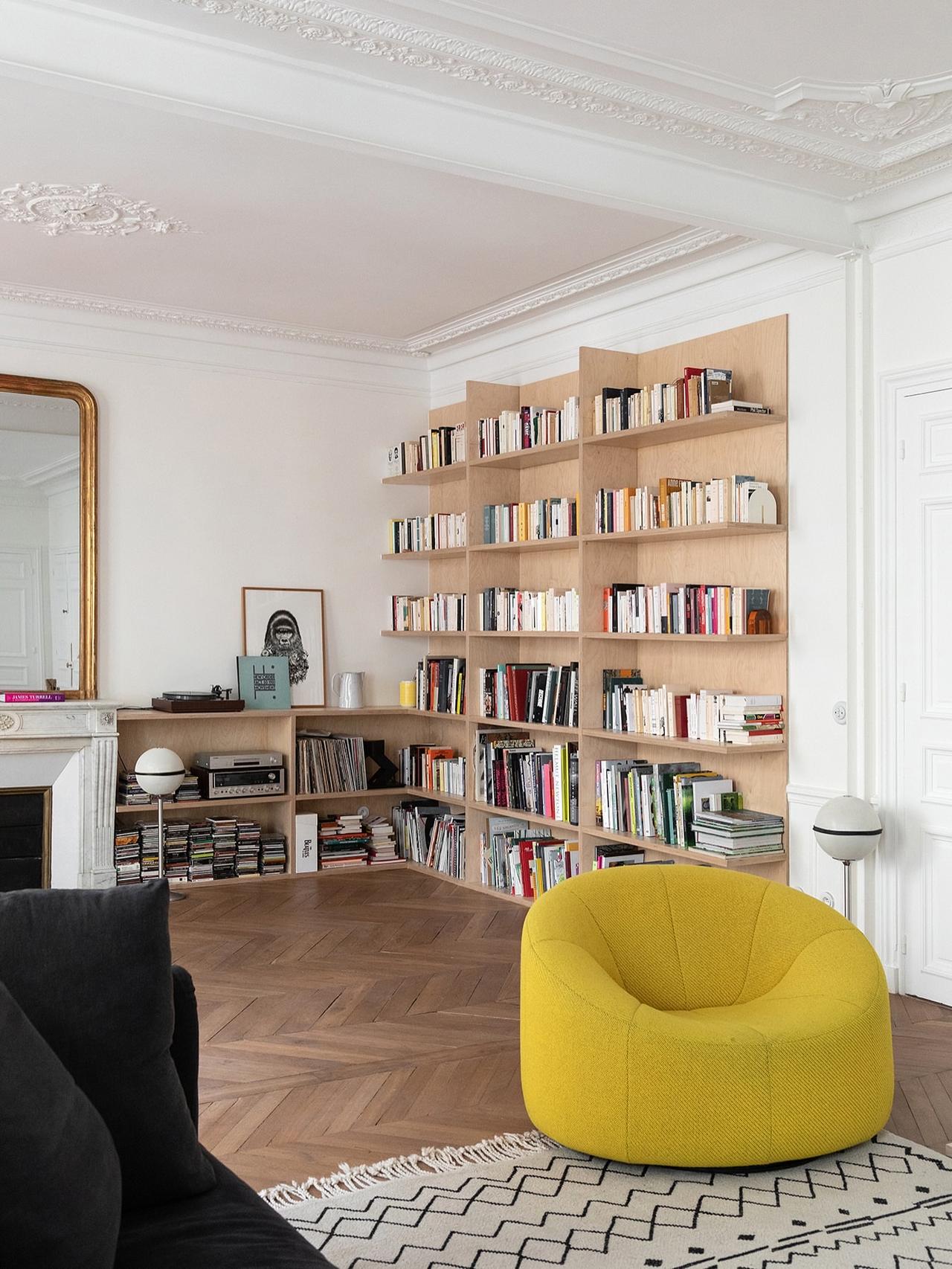 185㎡豪斯曼公寓，色彩碰撞出满格活力质感。清新脱俗装修风格 家居