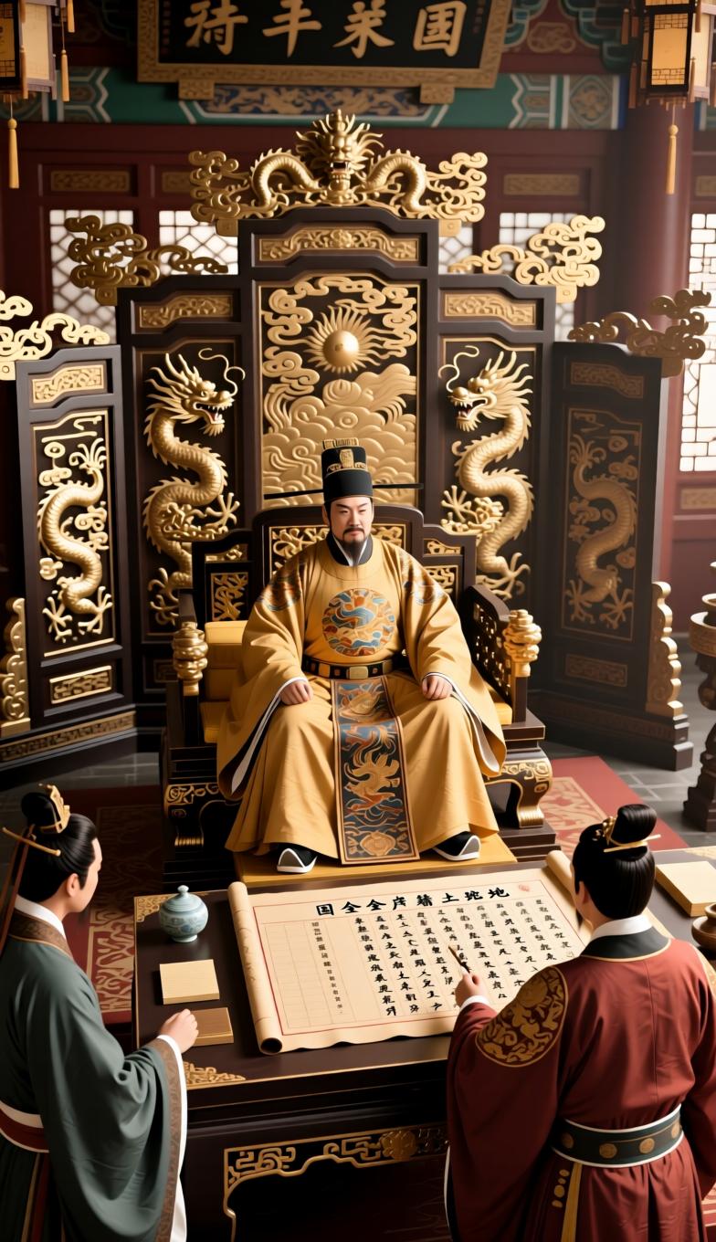 编制黄册鱼鳞图，摸清天下家底稳江山
 
明朝初立，历经数十年战乱，天下田地荒芜、