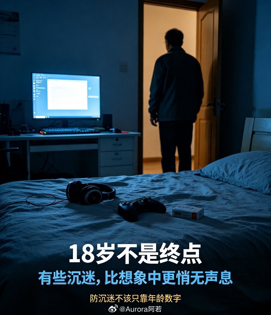 现在的防沉迷漏洞太多。网上随便就能买到成年账号、绕过人脸验证，很多孩子就算成年，