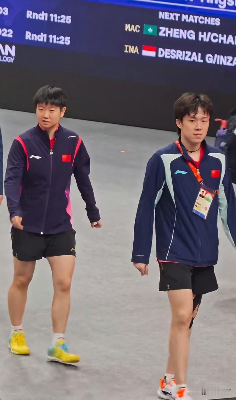 亚运会乒乓球，混双八强出炉，1/4决赛对阵如下，1大奥运冠军+2大全国冠军

1