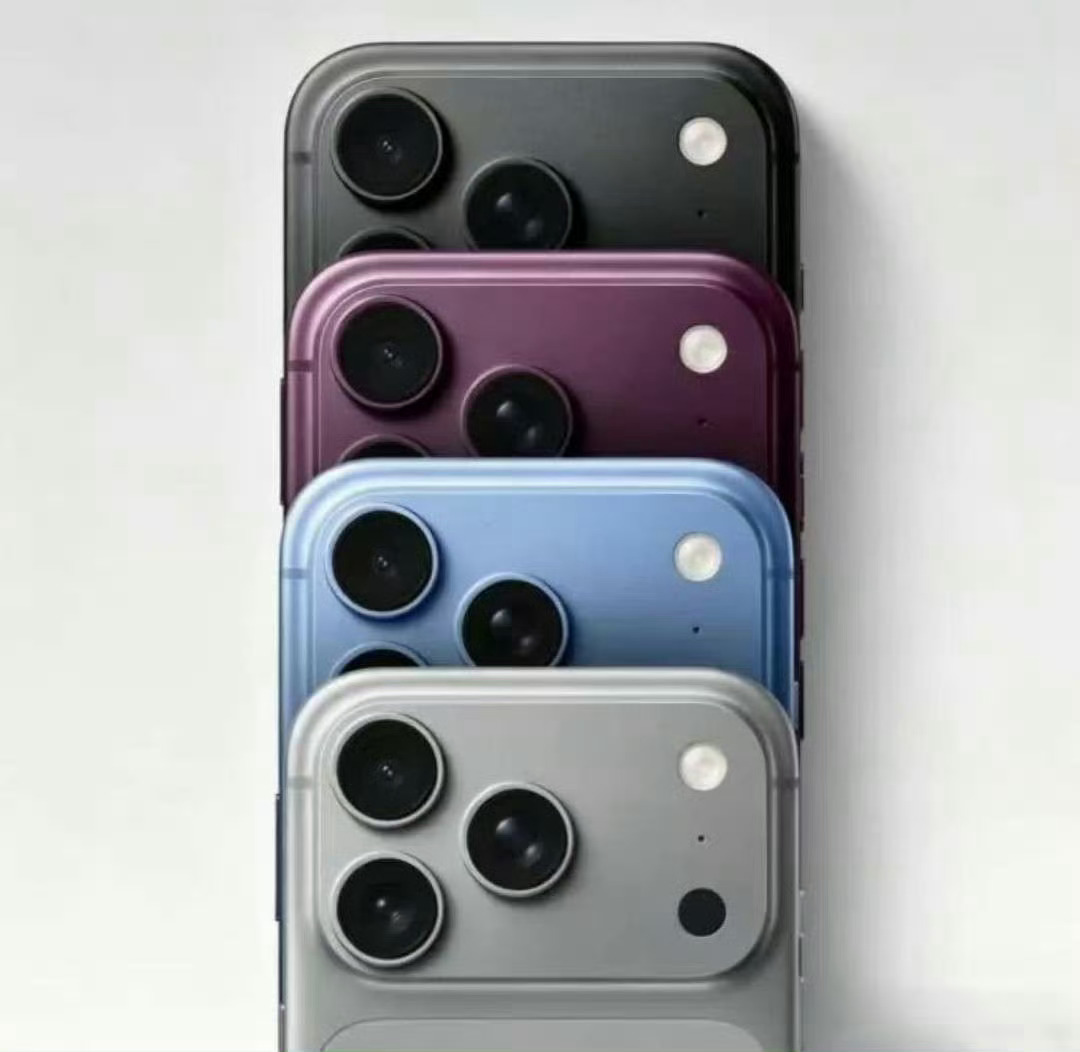 这个紫..也太....哥特？中毒妆？不过个性确实很足iPhone18Pro配色是
