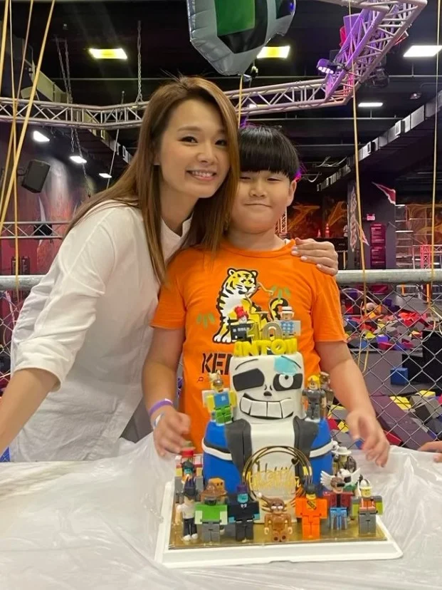 吕慧仪连庆儿子10岁生日！单亲带娃6年母爱倾注 	 人称“长脚蟹”的吕...