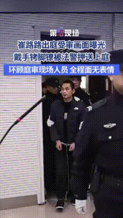 看这崔某某的长相：脸颊深陷，鼻孔硕大，眉毛粗斜，眼露凶光，一副冷漠凶狠的表情，让