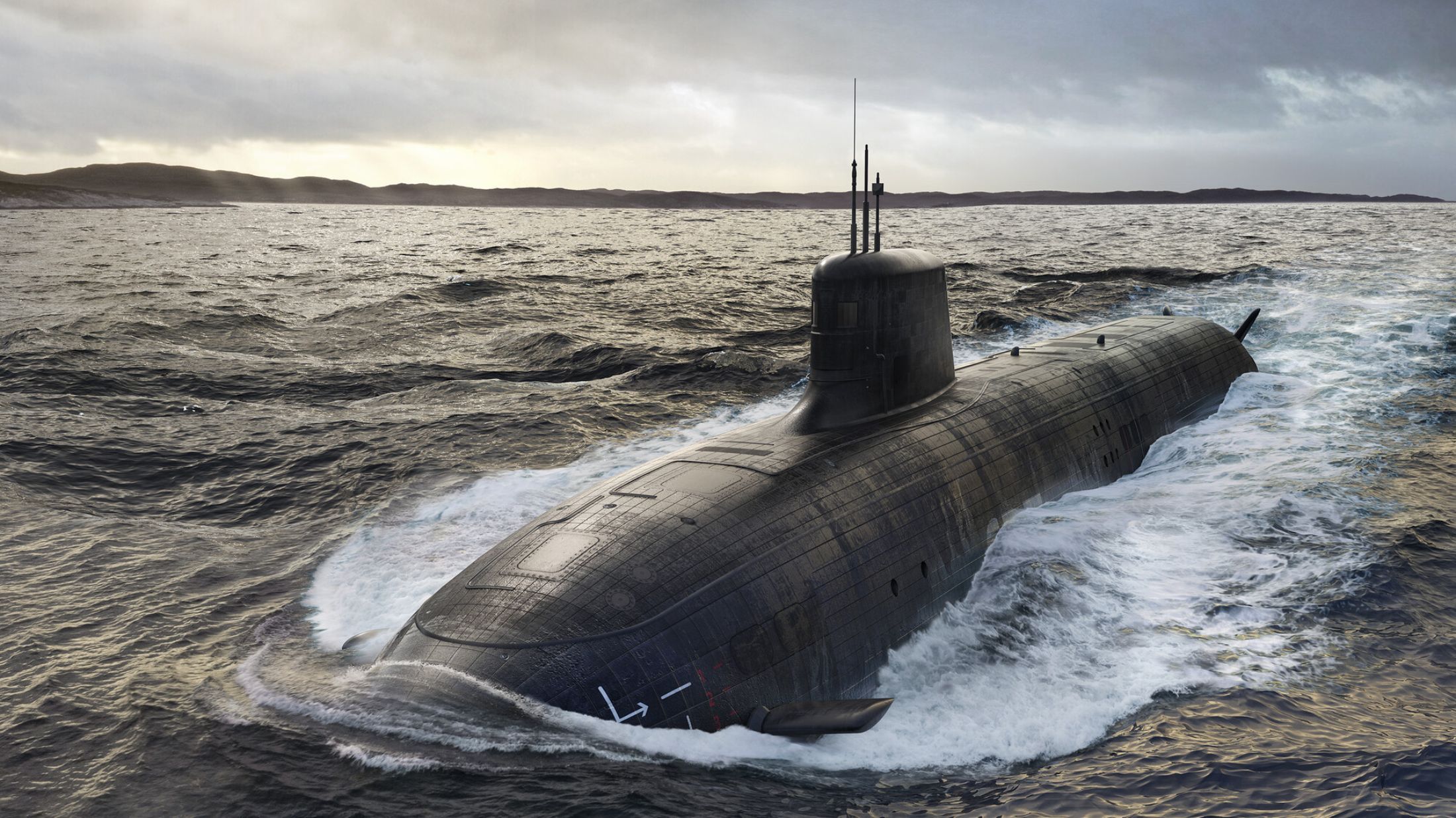 皇家海军“机敏”级攻击型核潜艇 6 号艇“阿伽门农”号工厂海试2026年9月25