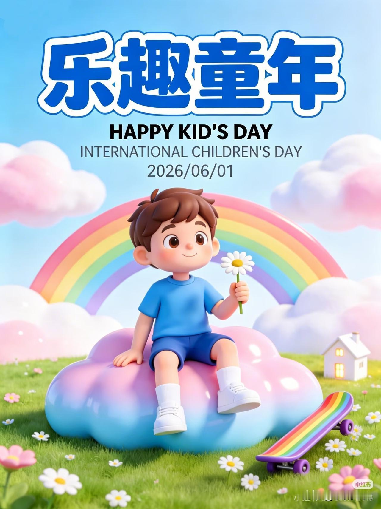 七彩童年，快乐成长！