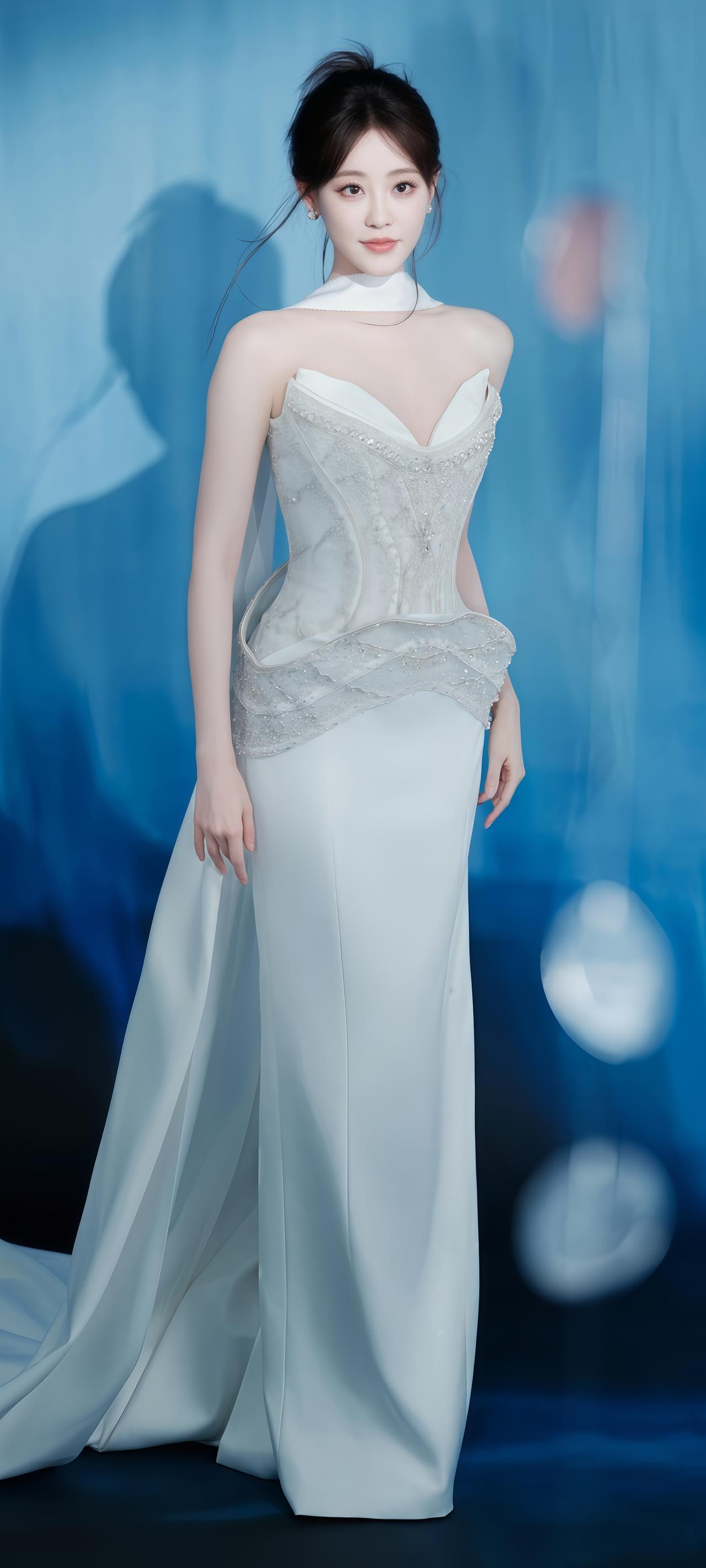 祝绪丹，梦幻礼服写真，优雅气质，唯美动人！祝绪丹 说说你们最喜欢的明星 唯美壁纸