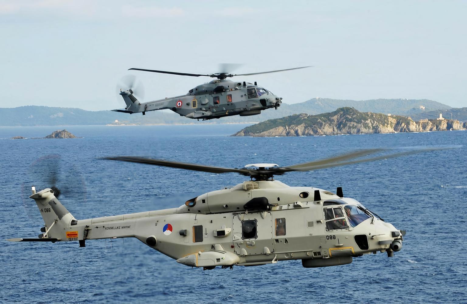 每天认识一件兵器 欧洲NH90通用直升机NH90是法国、德国、意大利和荷兰共同研