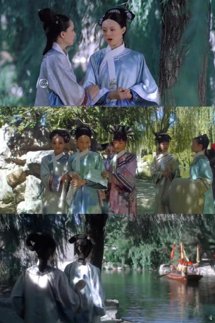 古装剧现在，好像没有什么自然的夏日场景，现在的剧我不知道重点在哪里，就算是外景，