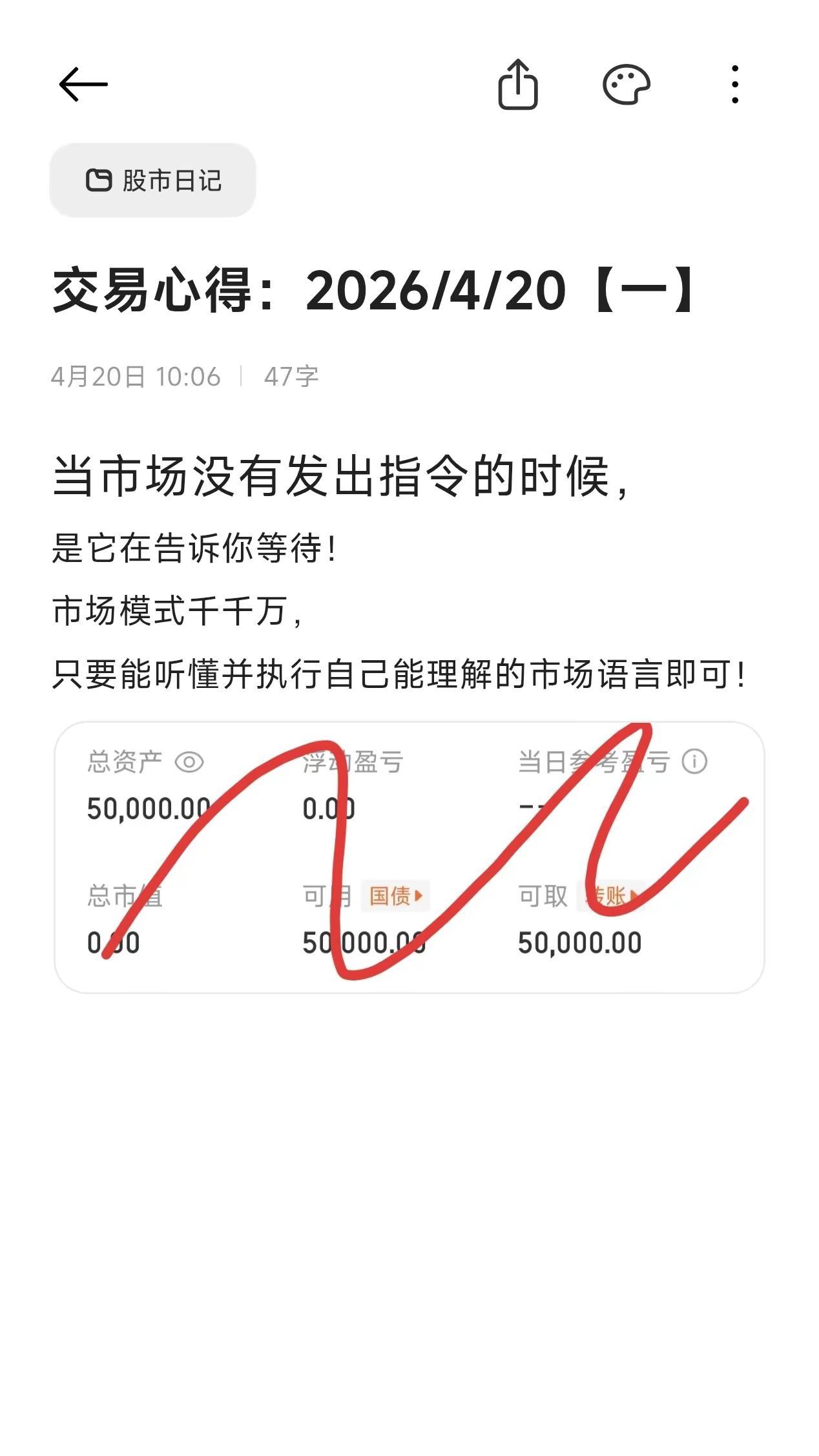 股民日常交易心得