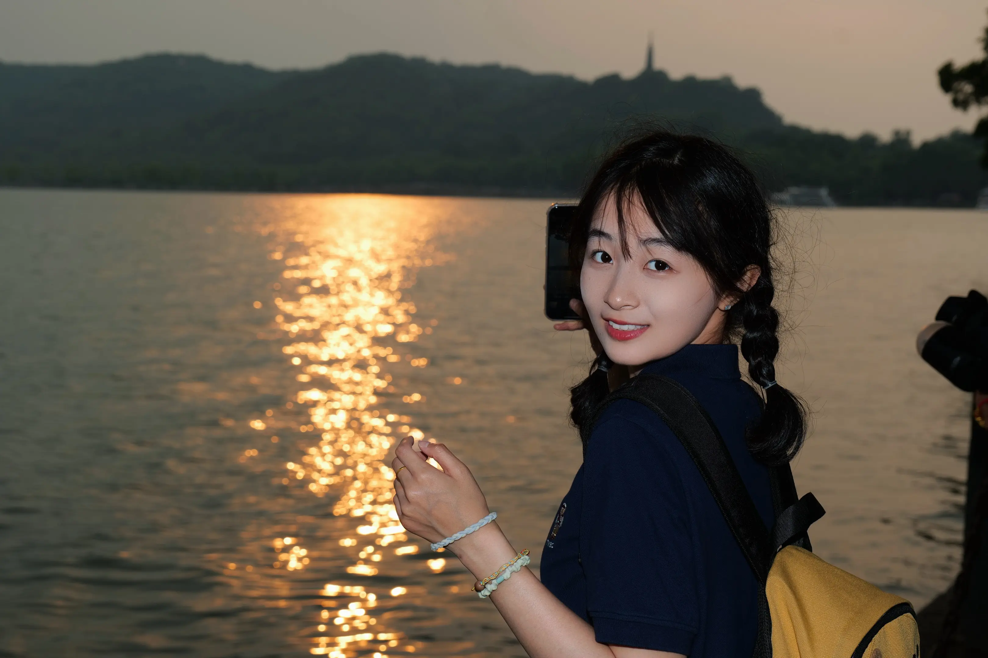 这是属于春天的氛围感 甜妹