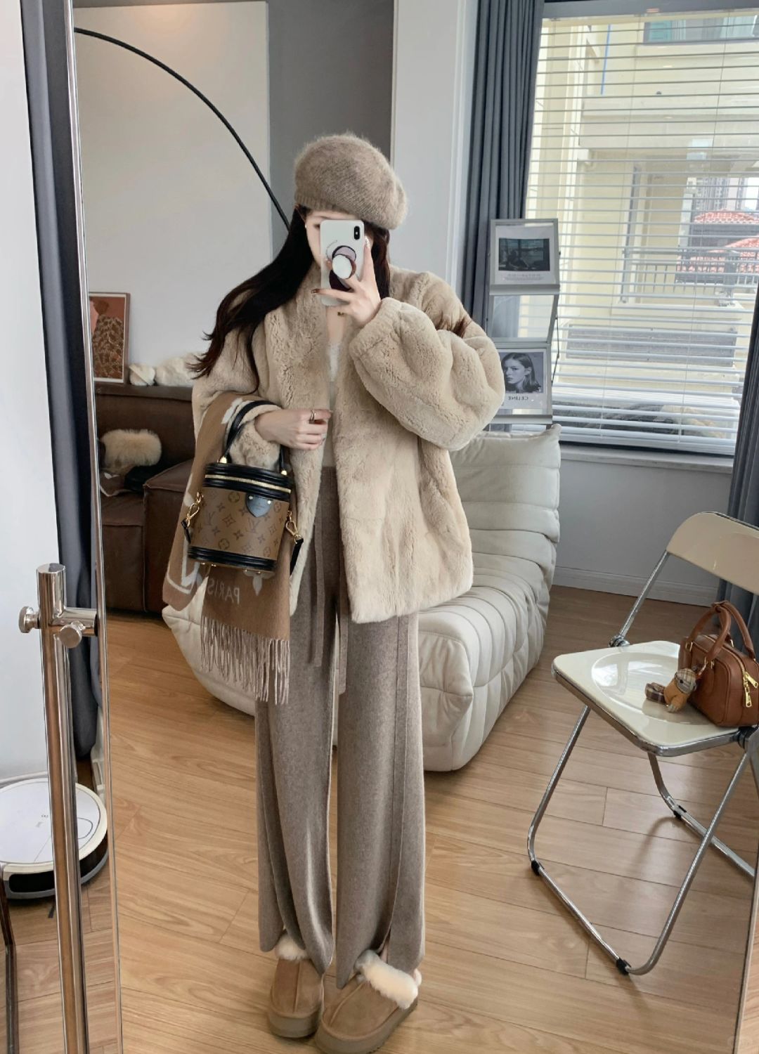 显瘦不臃肿的🐰兔兔皮草～好喜欢！