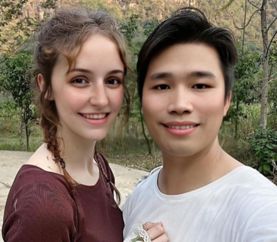 2018年，21岁意大利美女与27岁广西农村小伙结婚生子。令人意外的是，在结婚后