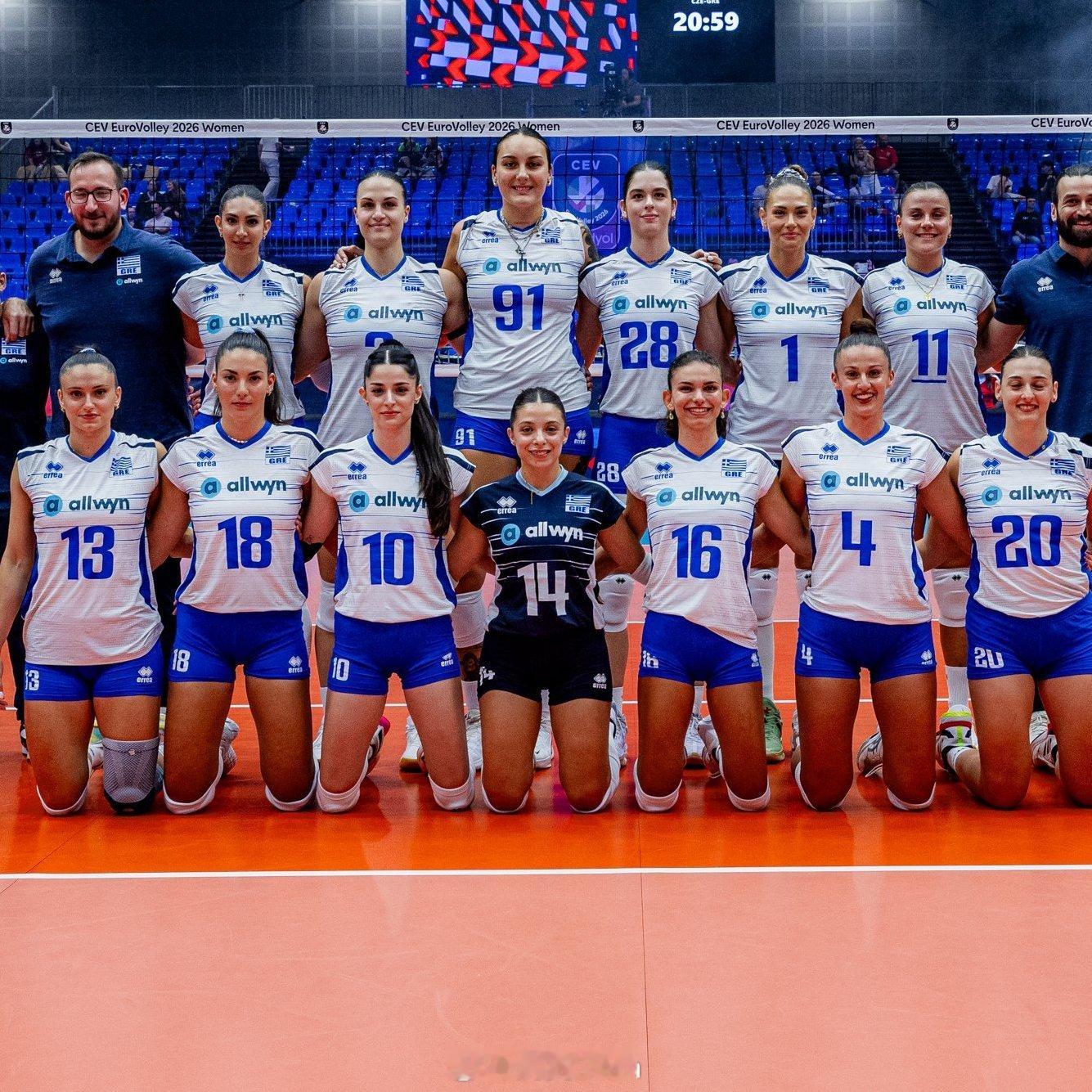 女排[超话]2026女排欧锦赛 🏆 四分之一决赛今日开打🇷🇸 塞尔维亚 ⚔