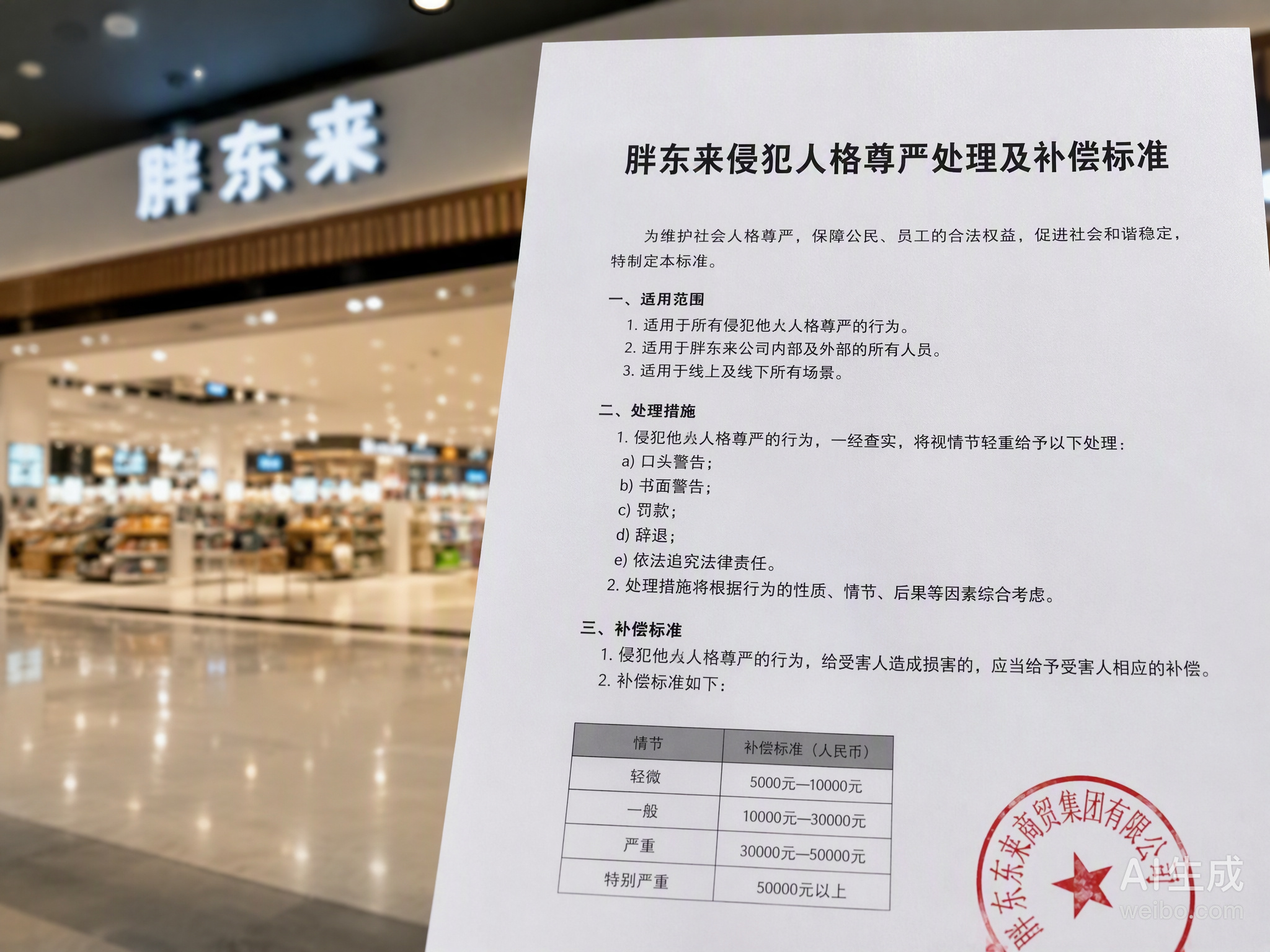 胖东来再次用两起案例给职场尊严划出了一条不可逾越的红线。从新乡门店员工劝阻插队被