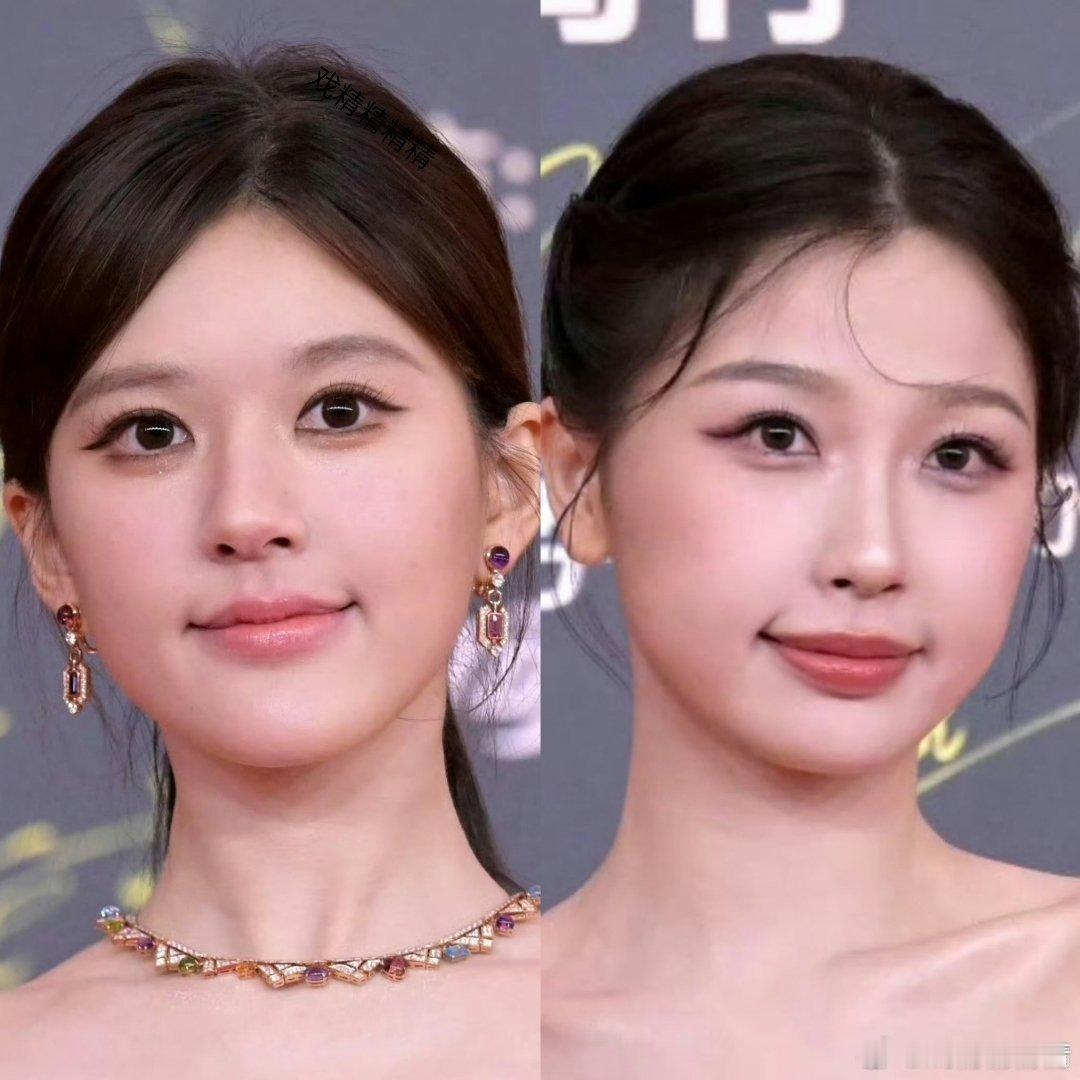 内娱女明星没有丑的赵露思和虞书欣都很美啊 ​​​