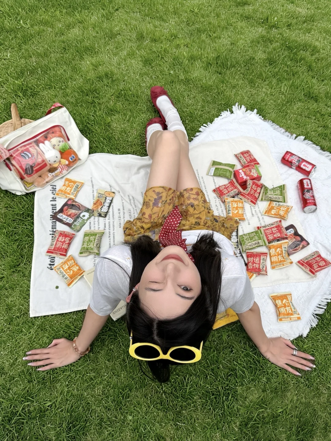 ꕤ⋆⸝⸝ 提前存！下次野餐就这么拍叭🍃🧺